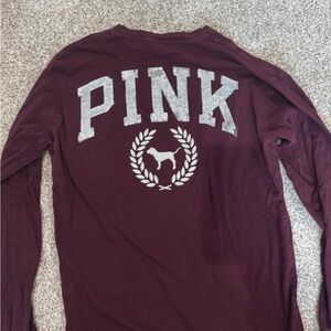Y2K Victoria's Secret PINK Sequin Long Sleeve Top in Size XS, Good Condition!